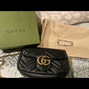 Like new Gucci Super Mini